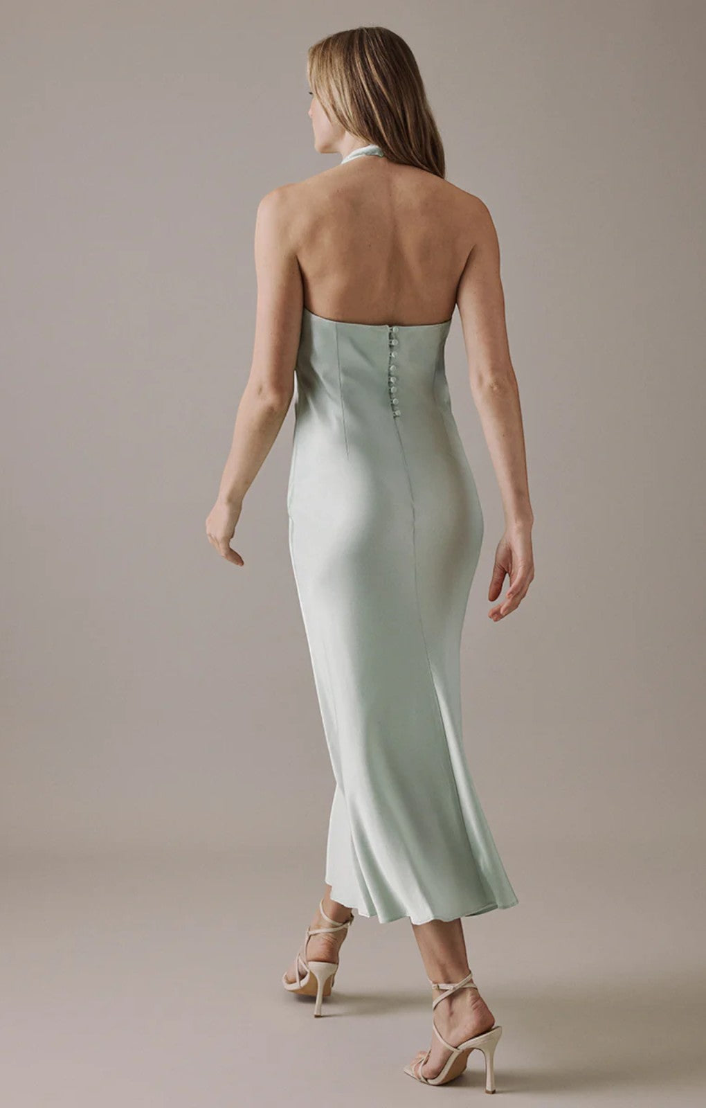 Nobody's Child Green Novie Midaxi Dress – dresses by Nobody's Child, available to rent from Hirestreet