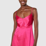 Closet London Pink Cami Midi Dress