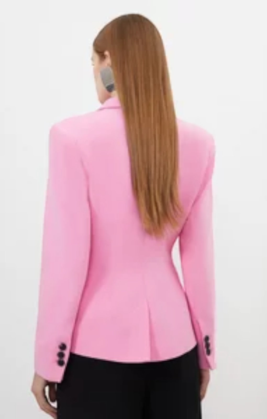 Karen Millen Compact Stretched Tailored Darted Blazer – suits & tailoring by Karen Millen, available to rent from Hirestreet