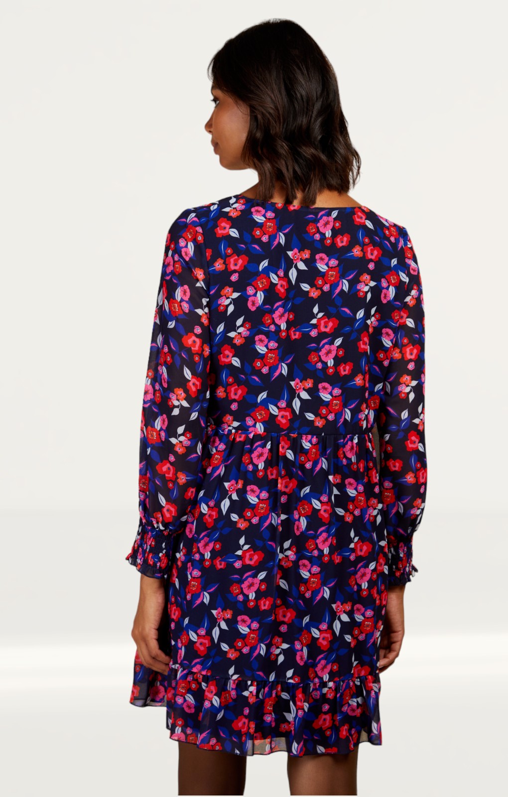 Little Mistress Floral Print Mini Dress by Vogue Williams