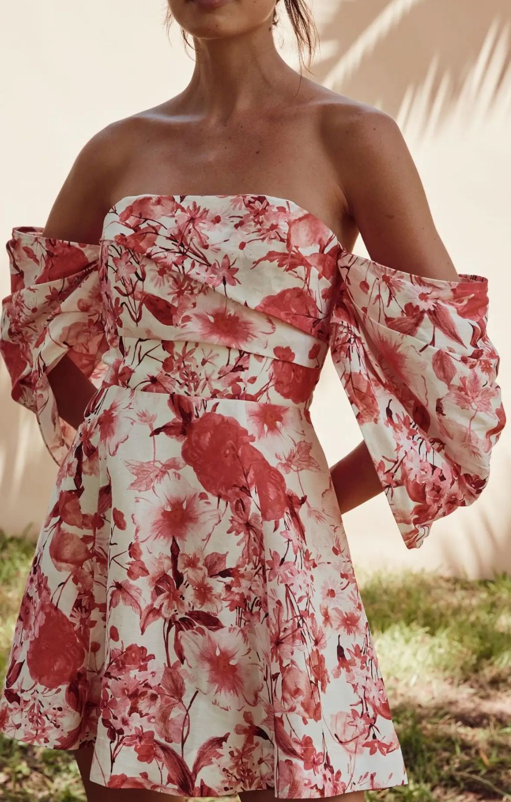 Talulah Dahlia Floral Mini Dress