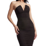 Dress The Population Ferra Mocha Dress