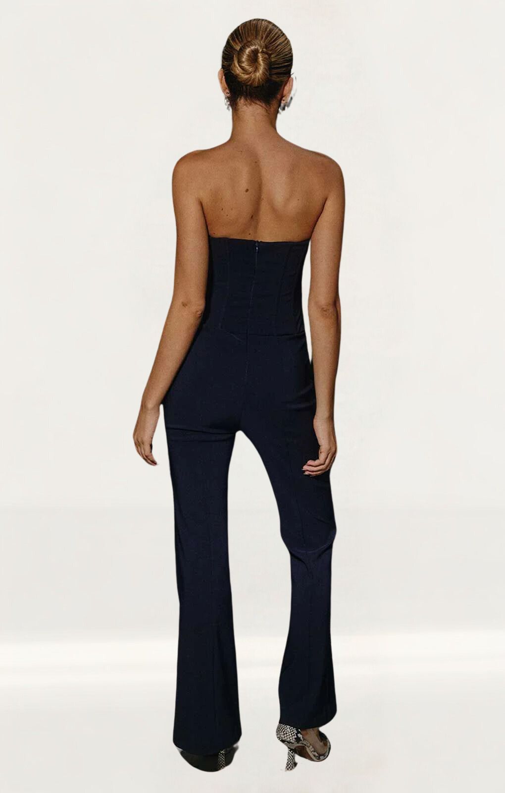 Runaway The Label Navy Veraki Jumpsuit