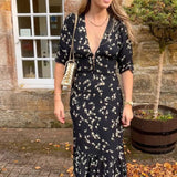 Flynn Skye Dark Tulip Elsie Midi