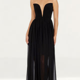 Dress The Population Eleanor Black Maxi Dress