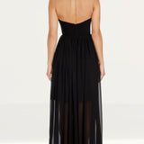 Dress The Population Eleanor Black Maxi Dress