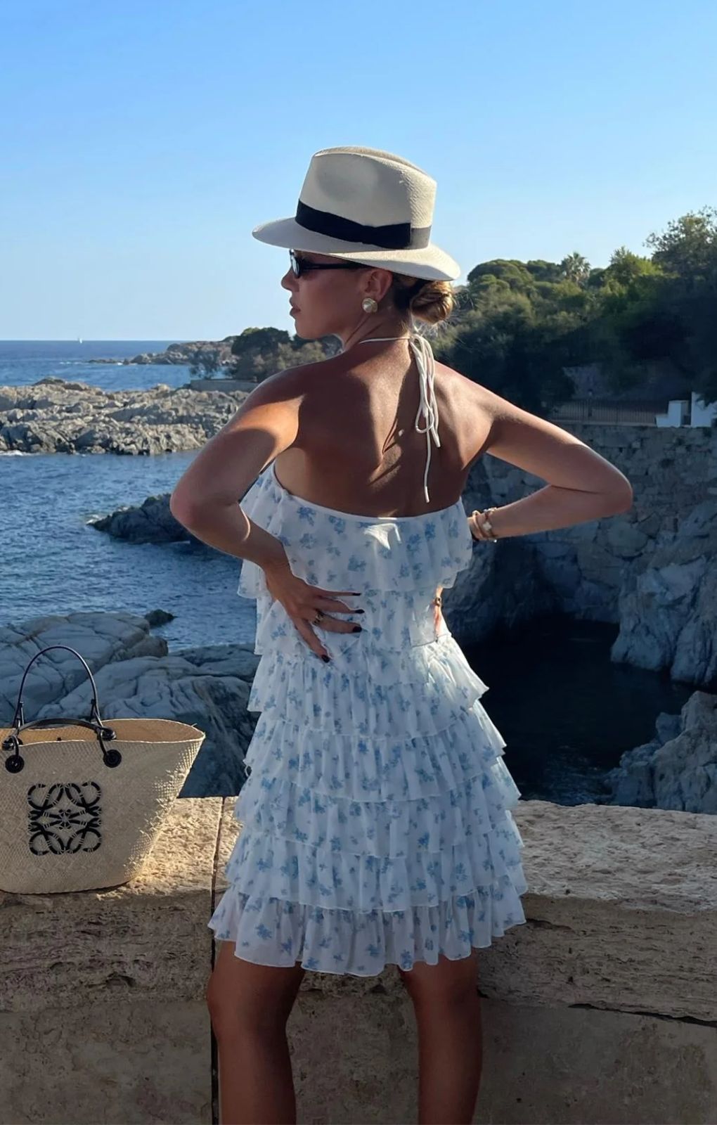 Collective The Label Faith Ruffle Corsage Mini Dress