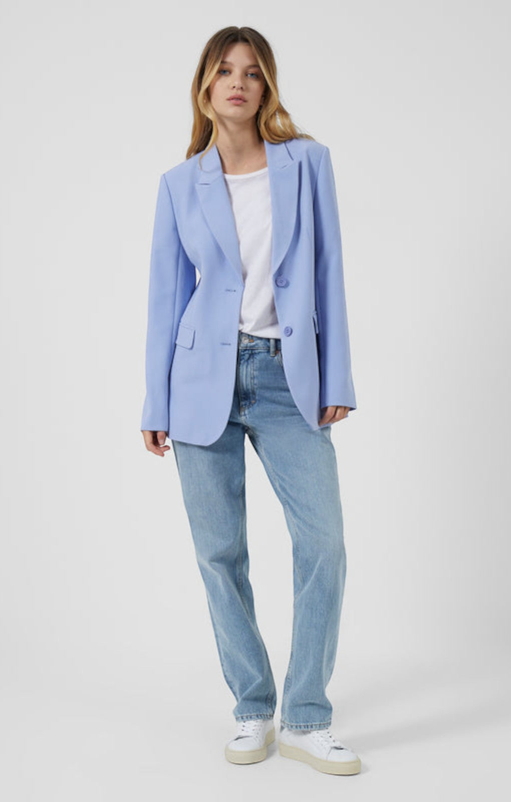 French Connection Buntie Whisper Ruth Blazer – co-ords by French Connection, available to rent from Hirestreet
