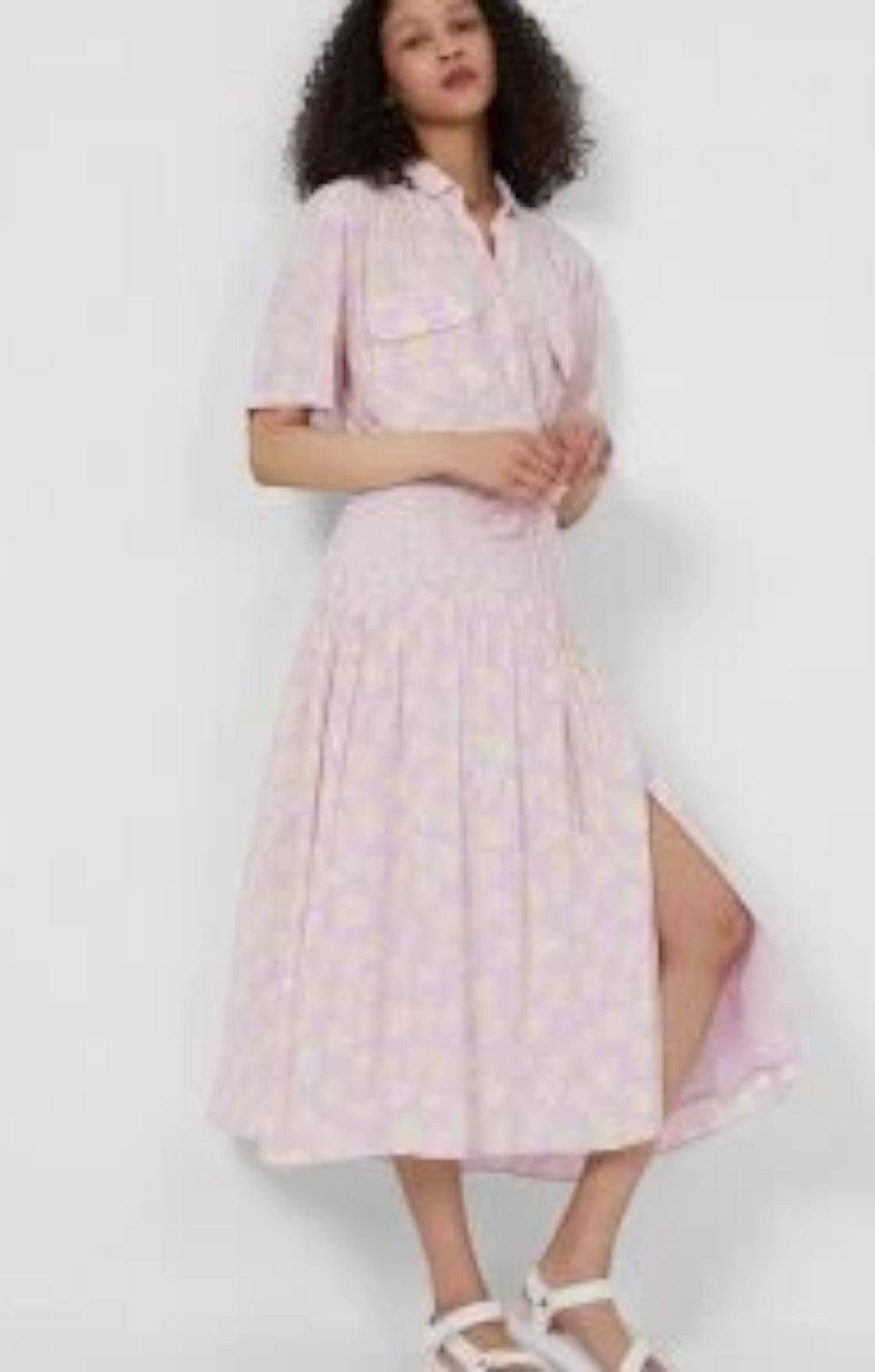 French Connection Doria Colette Split Midi Skirt – skirts by French Connection, available to rent from Hirestreet