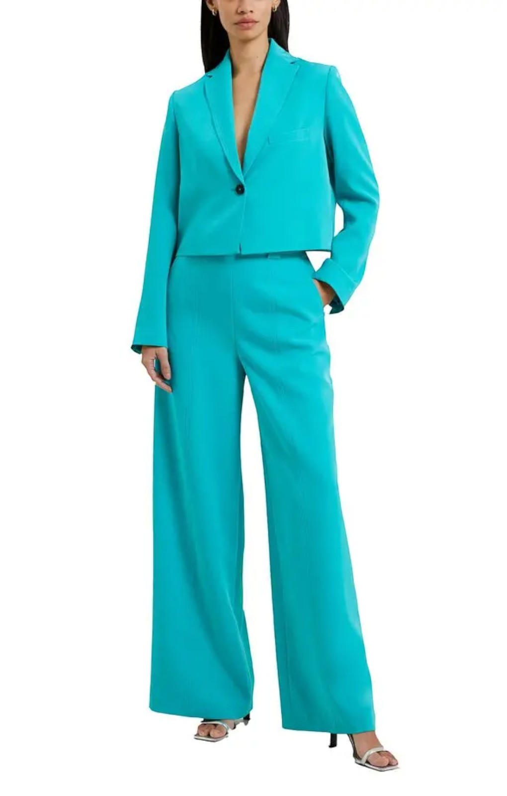 French Connection Echo Crepe Culotte – trousers by French Connection, available to rent from Hirestreet