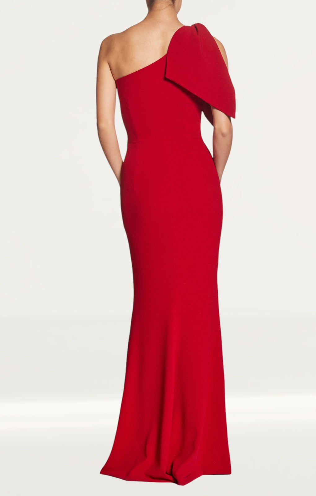 Dress The Population Georgina Maxi Dress in Garnet
