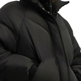 Topshop Petite Padded Puffer Jacket In Black