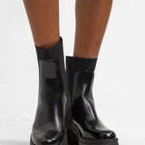 ALDO Bigmood Leather Chelsea Boots In Black