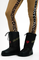 Love Moschino Classic Snow Boots In Black