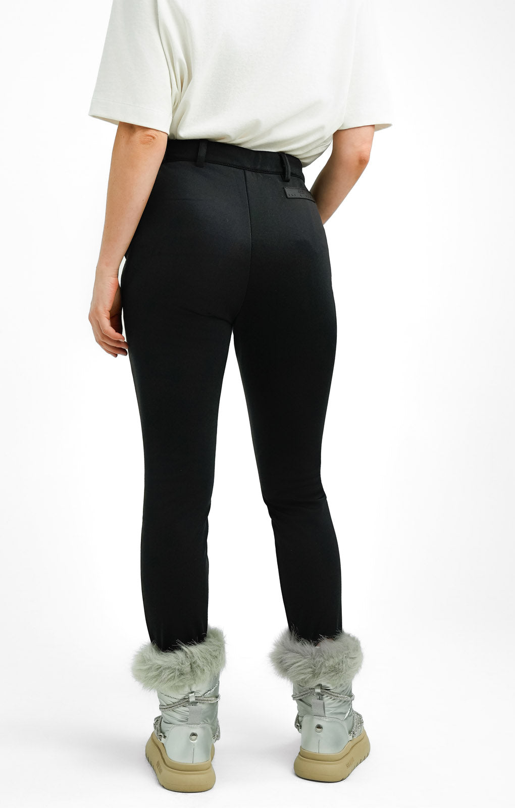 ASOS 4505 Petite Ski Skinny Trouser With Stirrup - Black