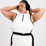 ASOS 4505 Curve Ski Suit All In One With Mono Contrast Detail