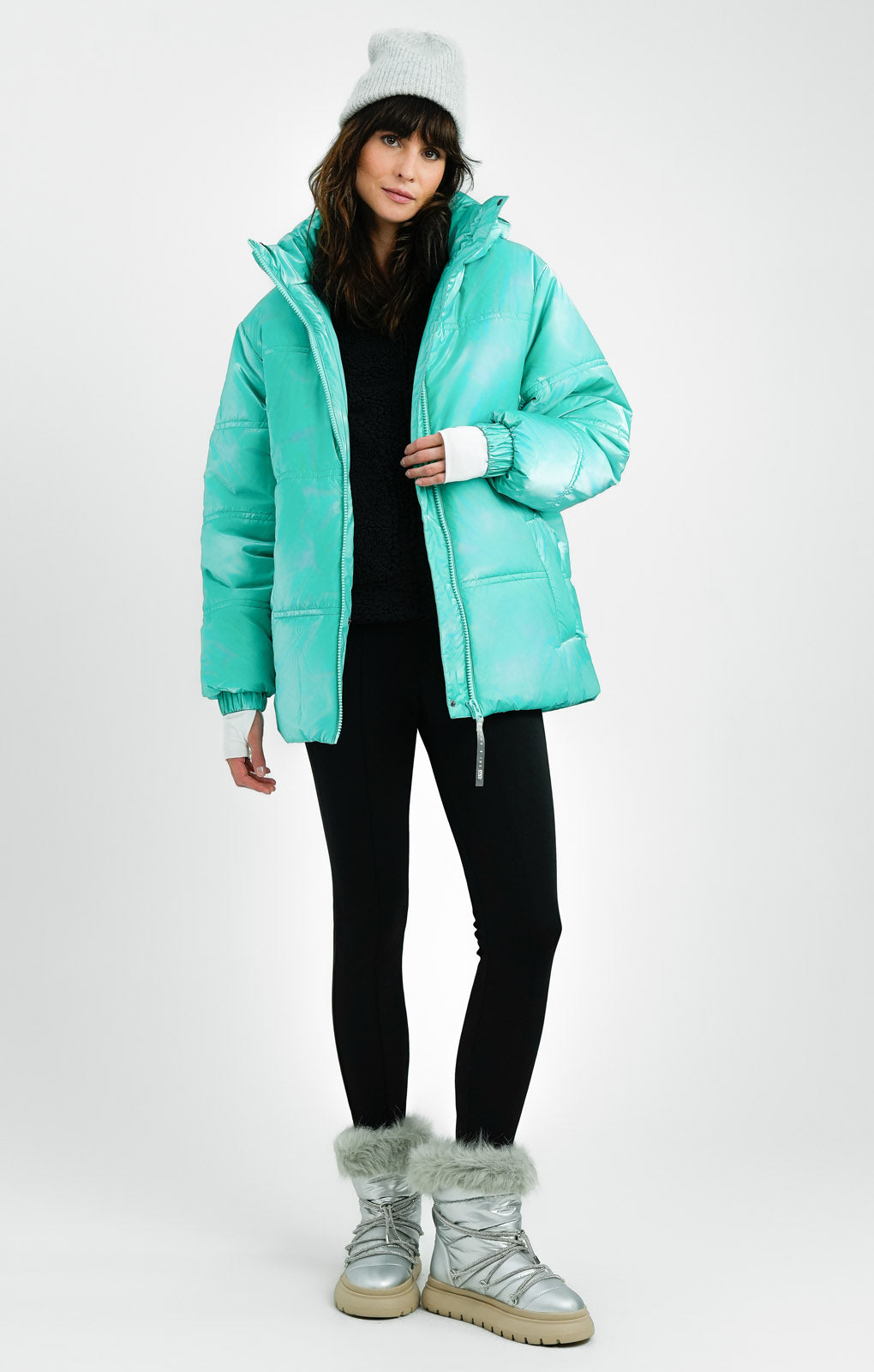 ASOS 4505 Tall Ski High Shine Puffer