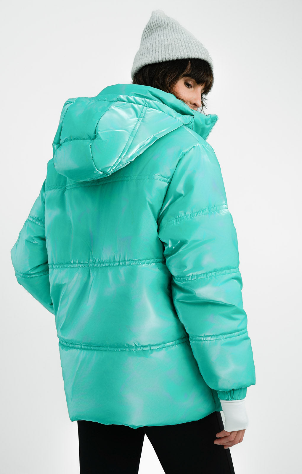 ASOS 4505 Tall Ski High Shine Puffer