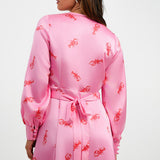 Never Fully Dressed Long Sleeve Lobster Midaxi Dress