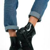 UGG Drizlita Graphic Monogram Wellie Boots In Black