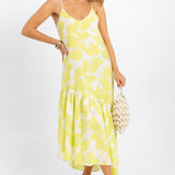 Armani Exchange Print Slip Dress In Multi