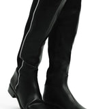 ALDO Aahliyah Flat Knee Boots In Black