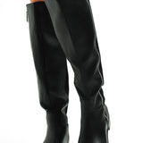 ALDO Aahliyah Flat Knee Boots In Black