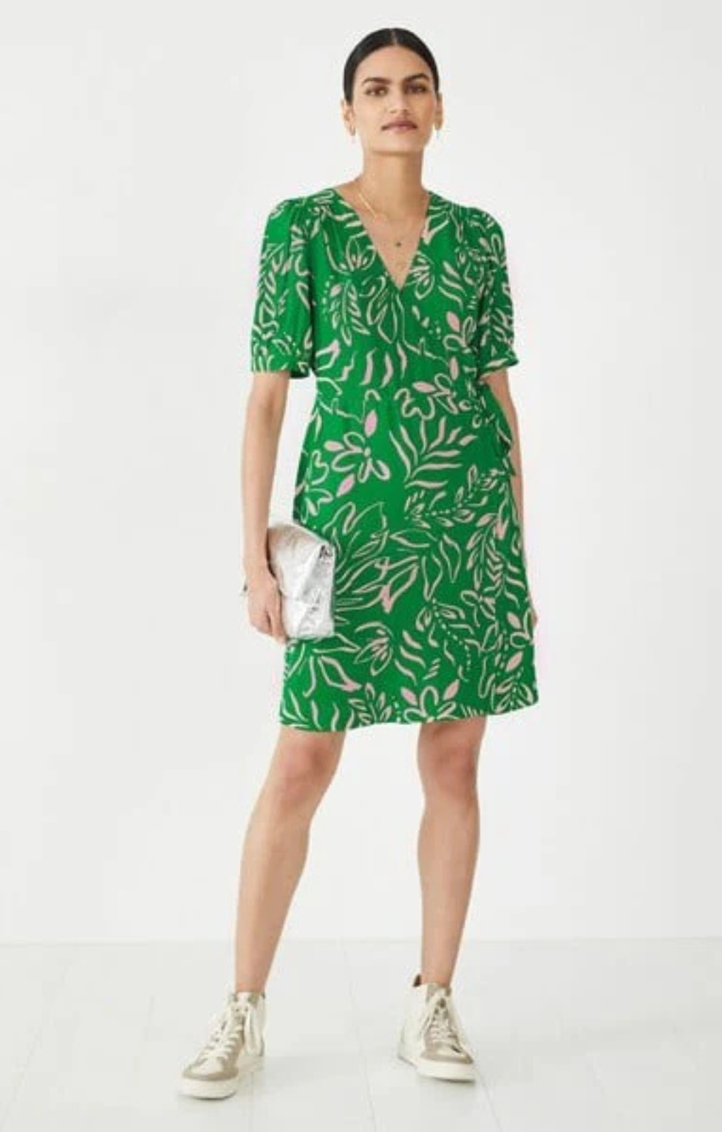 Hush Caitlyn Wrap Mini Dress – dresses by Hush, available to rent from Hirestreet
