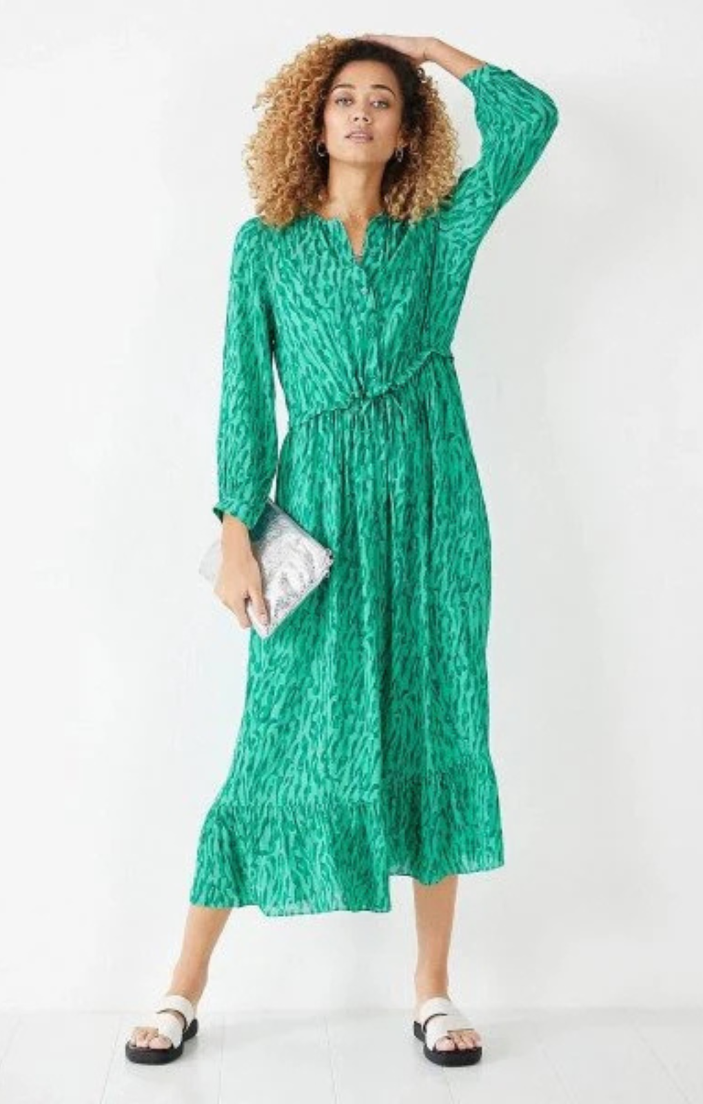 Hush Flora Maxi Dress In Abstract Animal Print – dresses by Hush, available to rent from Hirestreet