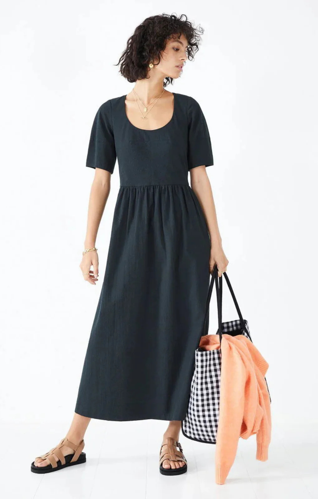 Hush Luna Textured Dress – dresses by Hush, available to rent from Hirestreet