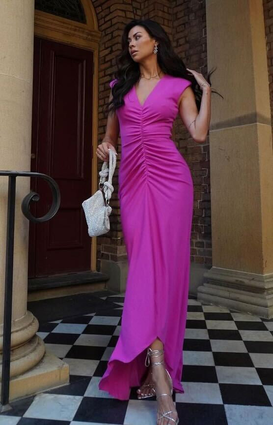 Elliatt Bromosa Pink Maxi Dress
