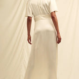 Nobody's Child Ivory Satin Bridesmaids Erin Midaxi Dress