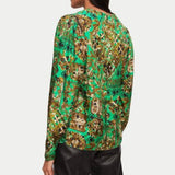Jigsaw Baroque Arms Silk Top – tops by Jigsaw, available to rent from Hirestreet
