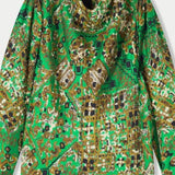 Jigsaw Baroque Arms Silk Top – tops by Jigsaw, available to rent from Hirestreet