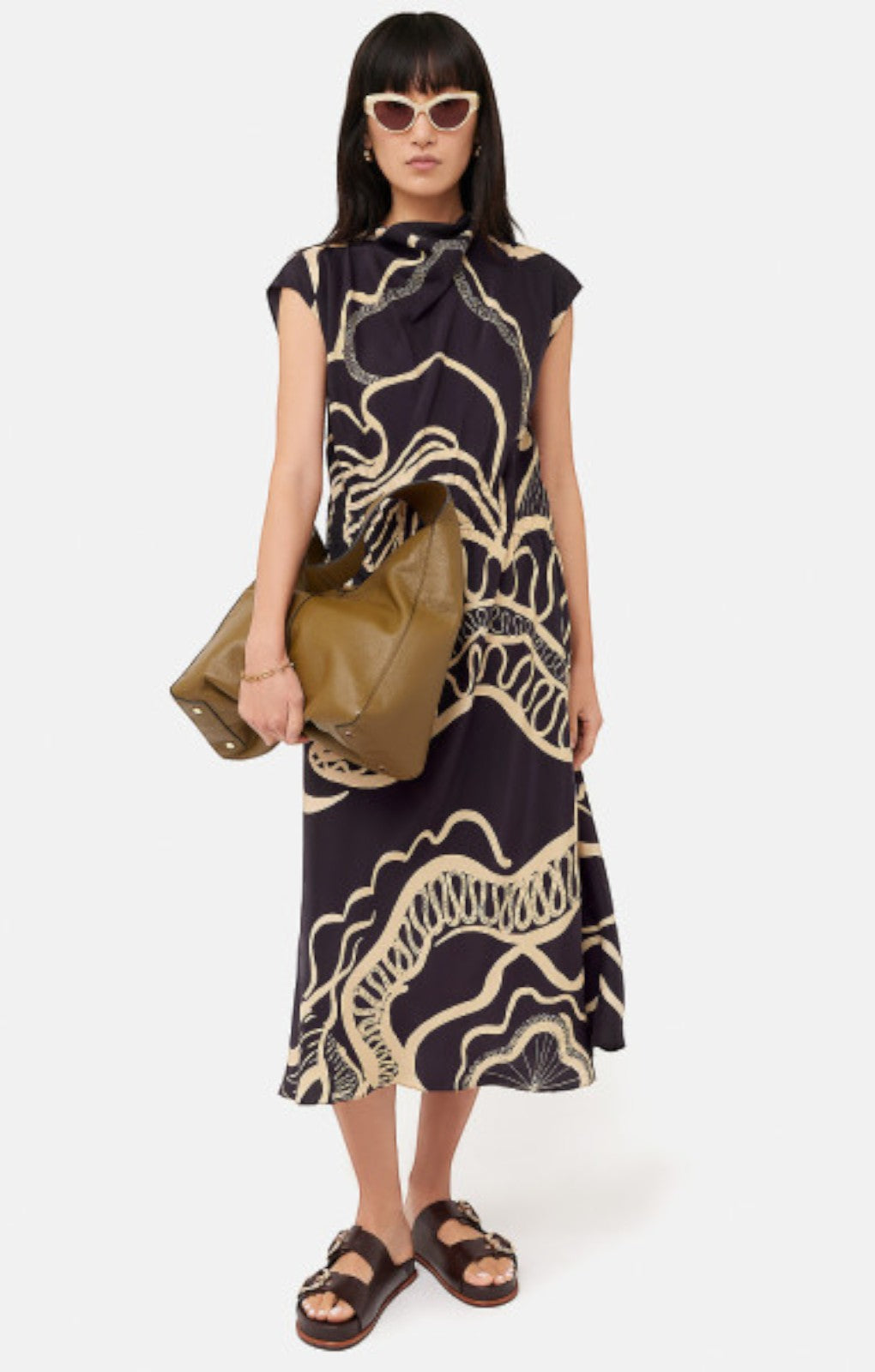 Jigsaw Sharan Ranshi Silk Dress – dresses by Jigsaw, available to rent from Hirestreet