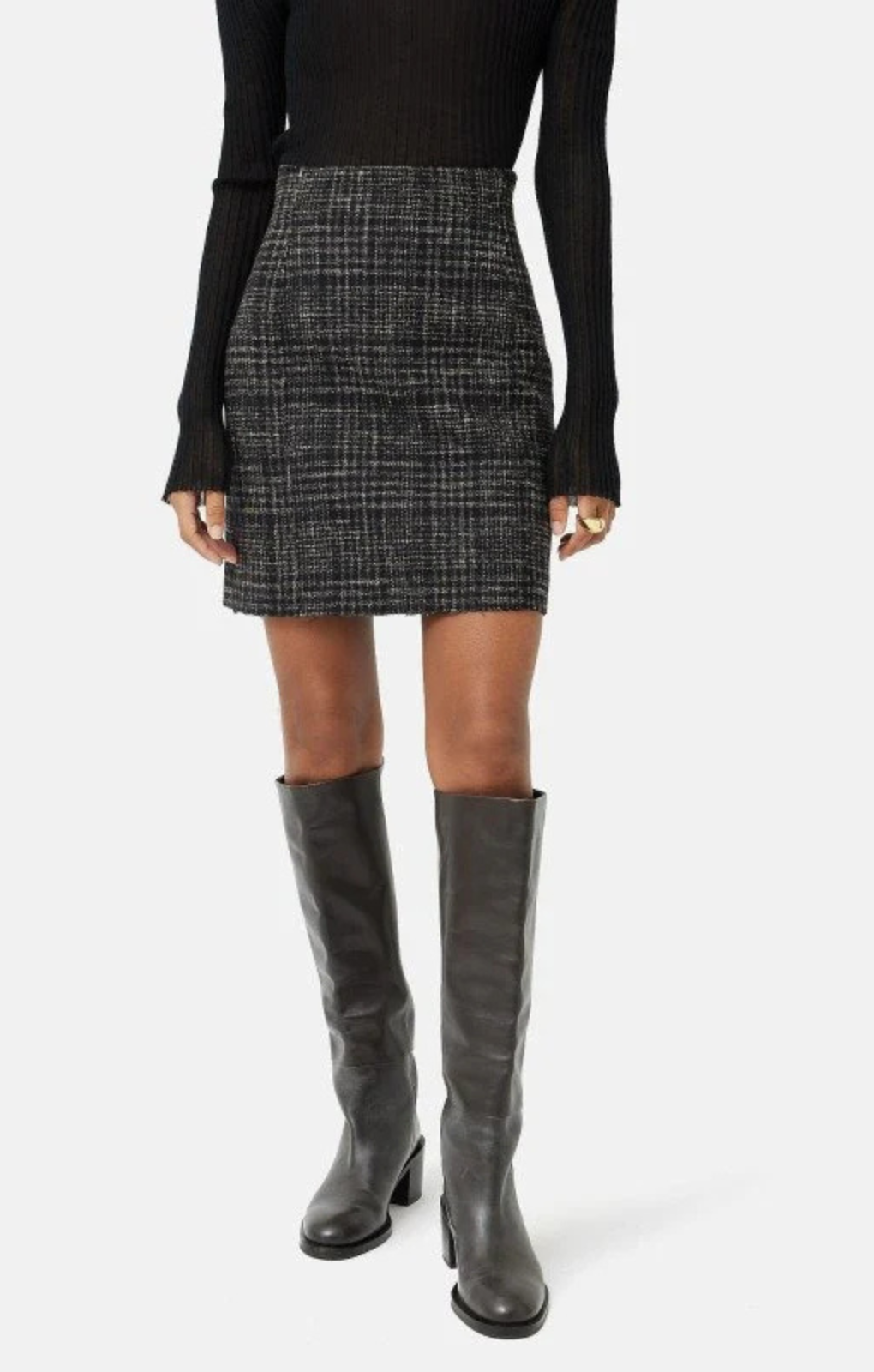 Jigsaw Broken Check Mini Skirt – skirts by Jigsaw, available to rent from Hirestreet