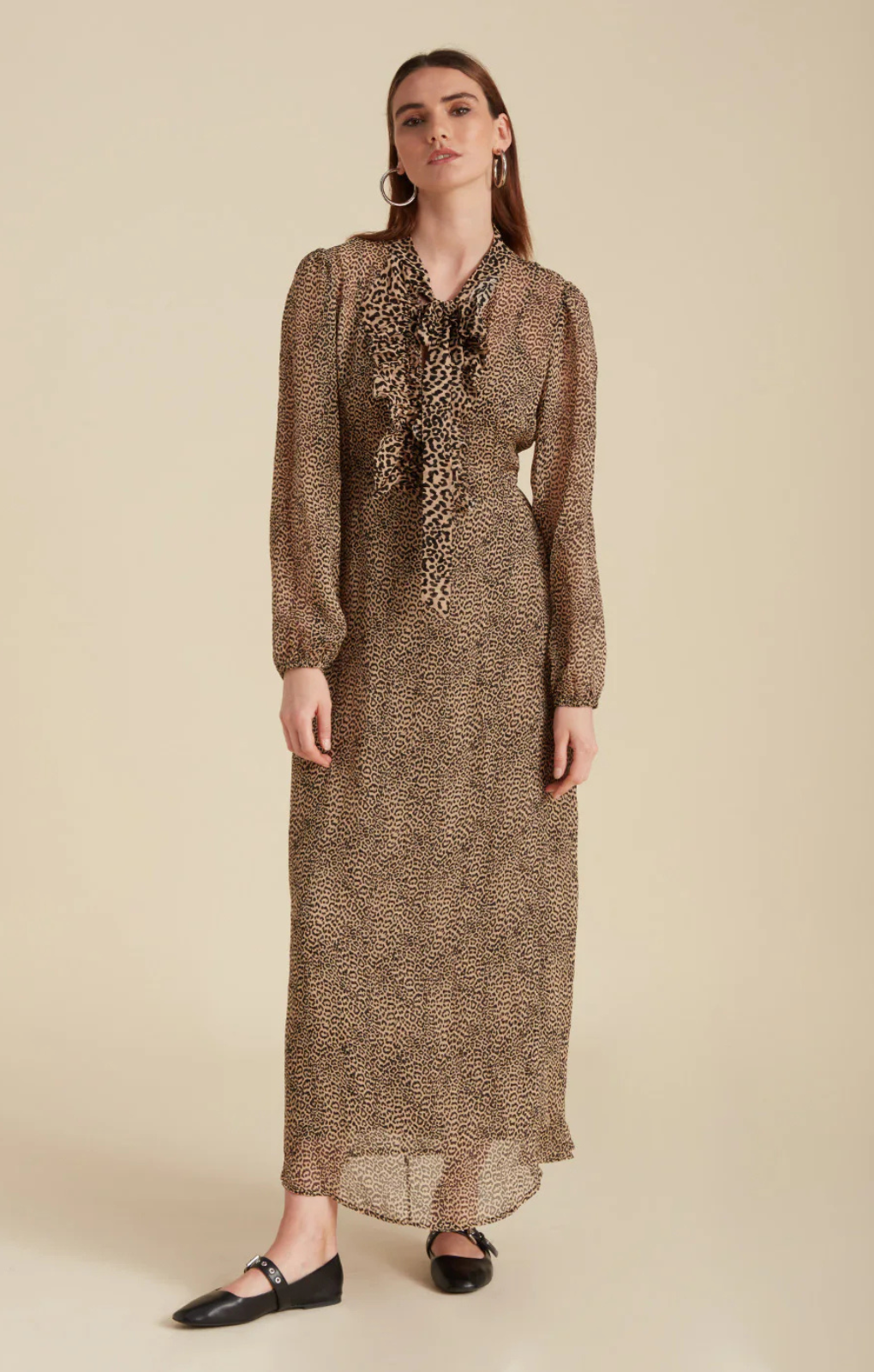 Lily and Lionel 70s Dress Mini Leopard Animal – dresses by Lily and Lionel, available to rent from Hirestreet