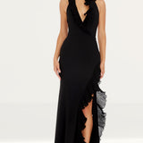 Dress The Population Kathleen Maxi Dress in Black