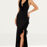 Dress The Population Kathleen Maxi Dress in Black