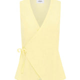 Seven Wonders Limoni Vest in Lemon