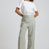 Lily and Lionel Leon Trouser Star Houndstooth Print – trousers by Lily and Lionel, available to rent from Hirestreet