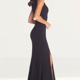 Dress The Population Monroe Maxi Dress in Black