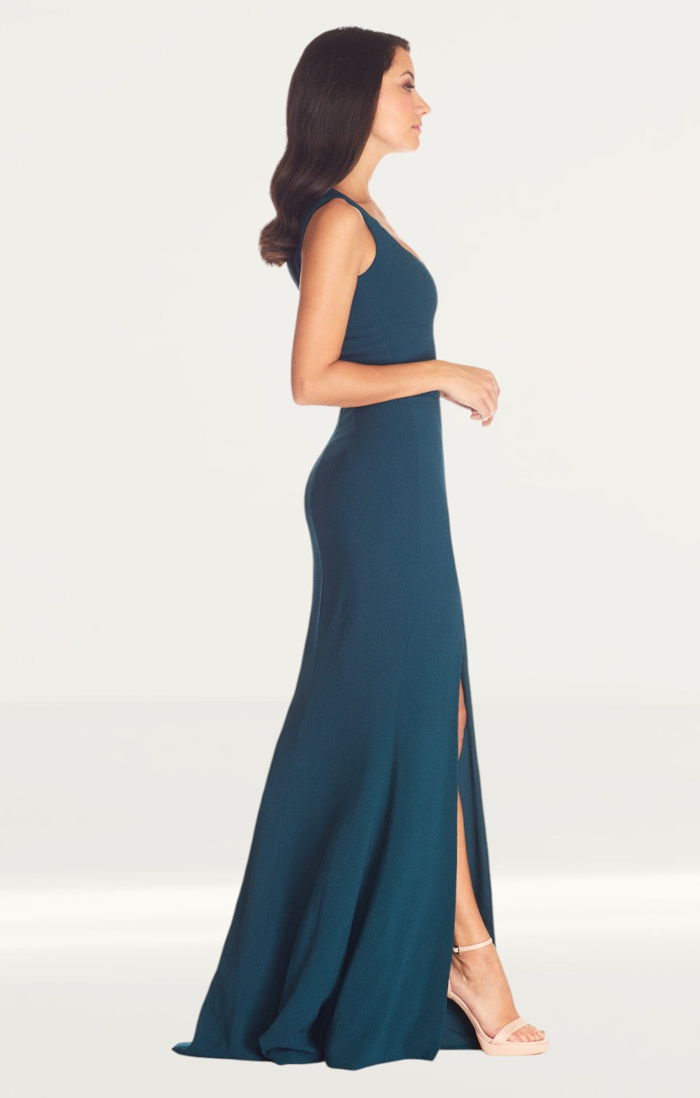 Dress The Population Monroe Maxi Dress in Pine