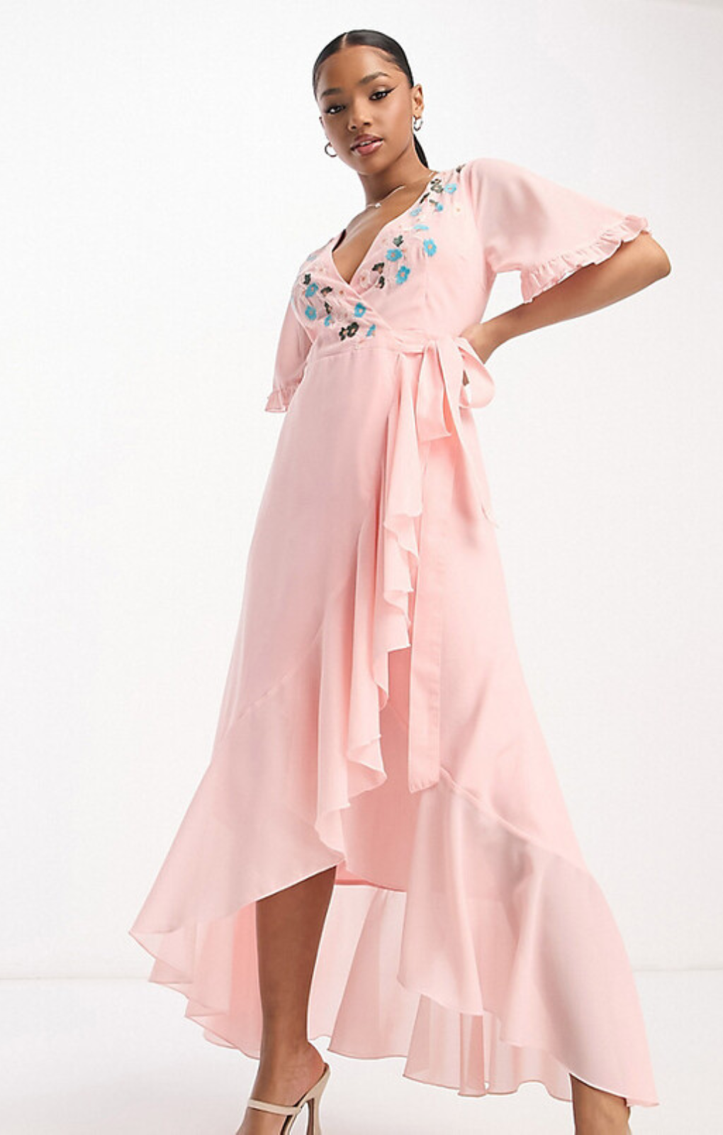 Asos Design Asos Maya Maxi Dress Rent Maya Petite Embroidered Wrap Dress In Veiled Rose Hirestreet Asos Design Asos Maya Maxi Dress Rent Maya Petite Embroidered Wrap Dress In Veiled Rose Hirestreet