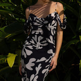 Seven Wonders Nuovo Black & White Maxi Dress