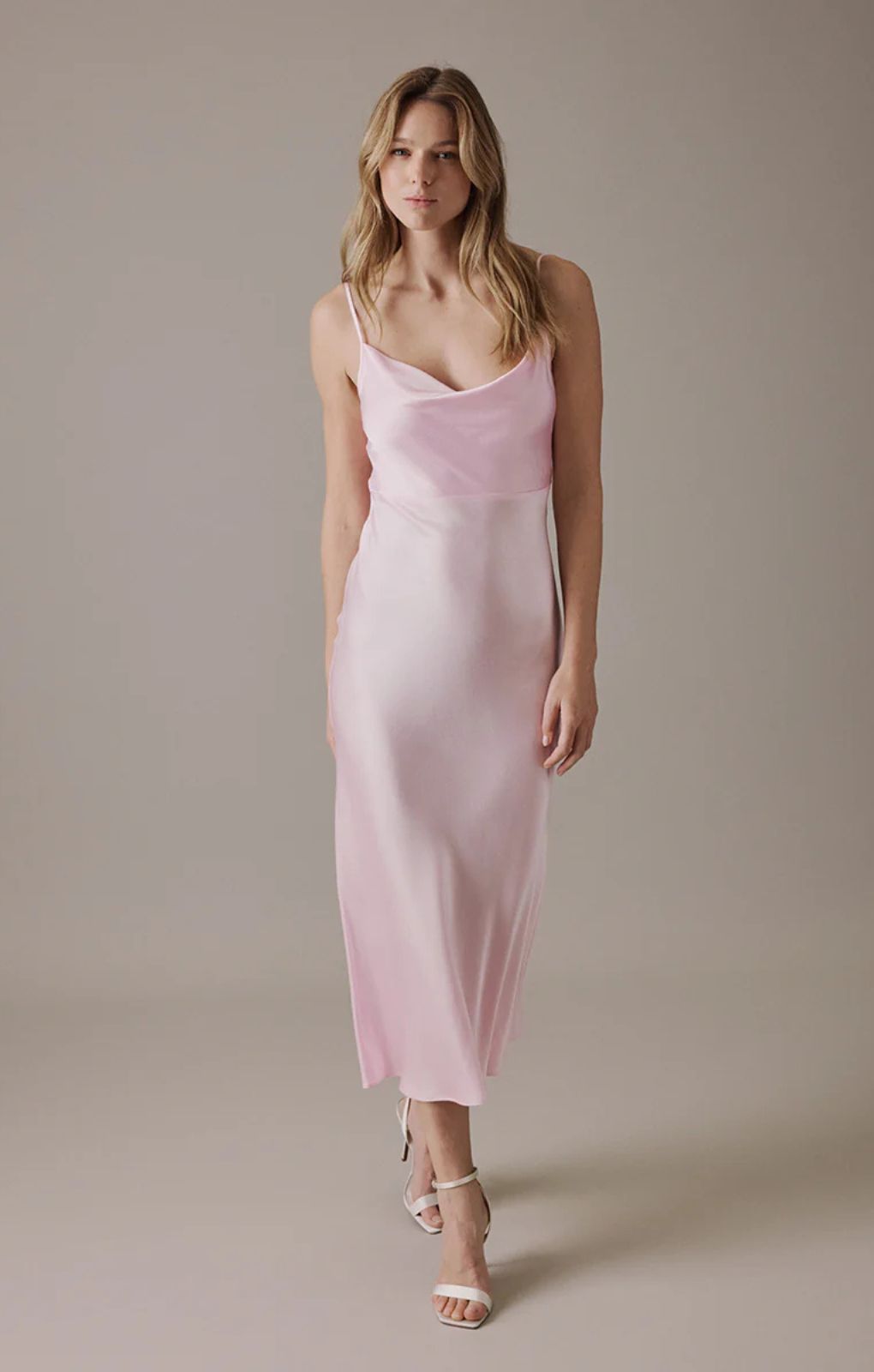 Rent Nobody's Child Petite Pink Trixie Midaxi Dress | Hirestreet