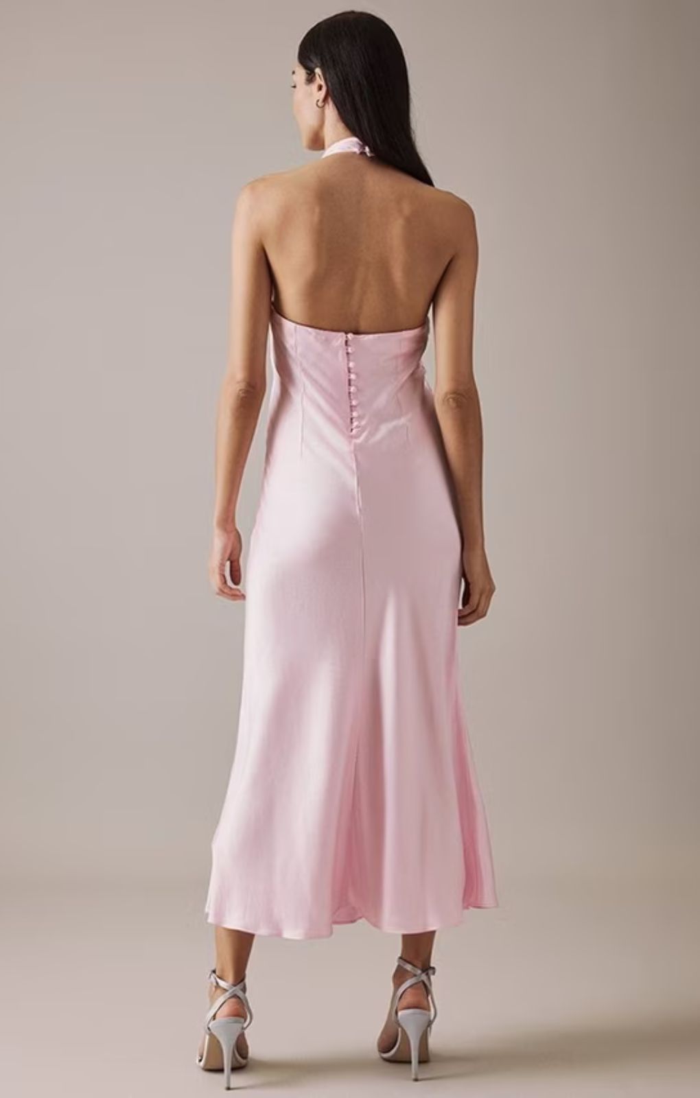 Nobody's Child Pink Novie Midaxi Dress – dresses by Nobody's Child, available to rent from Hirestreet