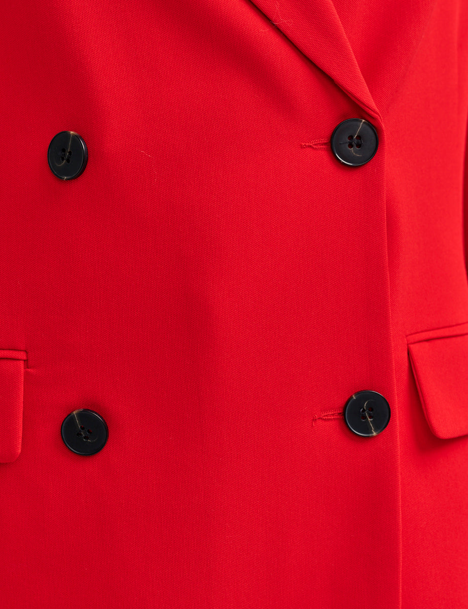 Nobody's Child Fearne Cotton Red Double Breasted Blazer