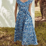 Talulah Petula Blue Floral Midi Dress