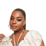 Asos Luxe Curve Halter Neck Corsage Sleeve Crop Top In Beige – tops by ASOS Luxe, available to rent from Hirestreet
